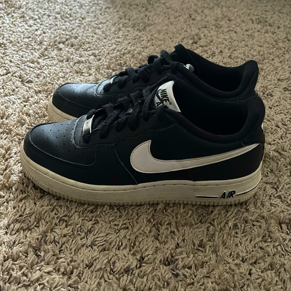 Black and White Air forces only worn a couple of times.